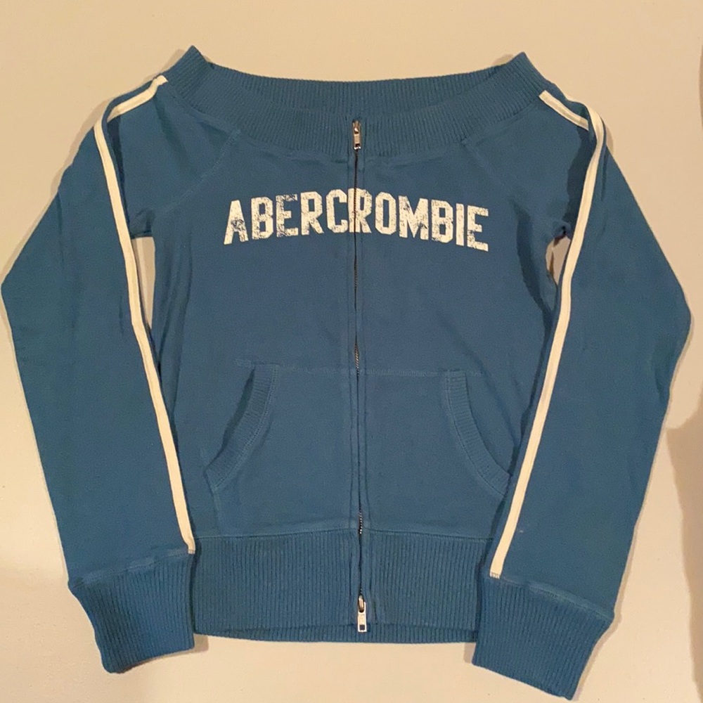Abercrombie off shoulder sweatshirt